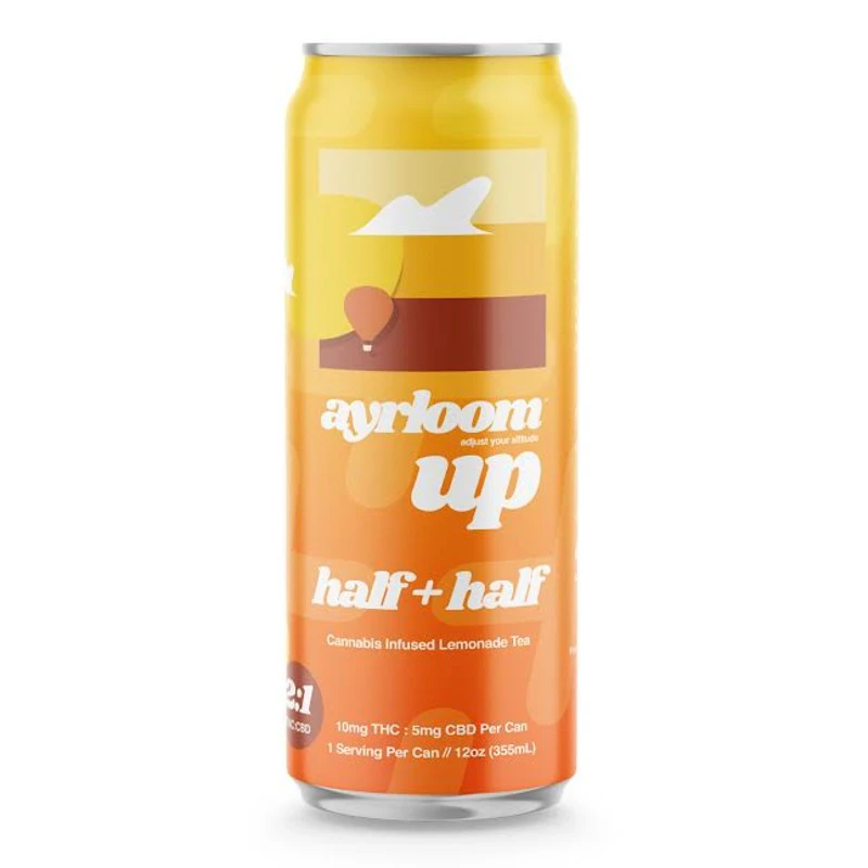 ayrloom - Ayrloom - 4 Pack- "Half & Half" Lemonade & Iced Tea 2:1 (10mg THC:5mg CBD) - 40mg - 10mg x 4ct - Beverage Main Image
