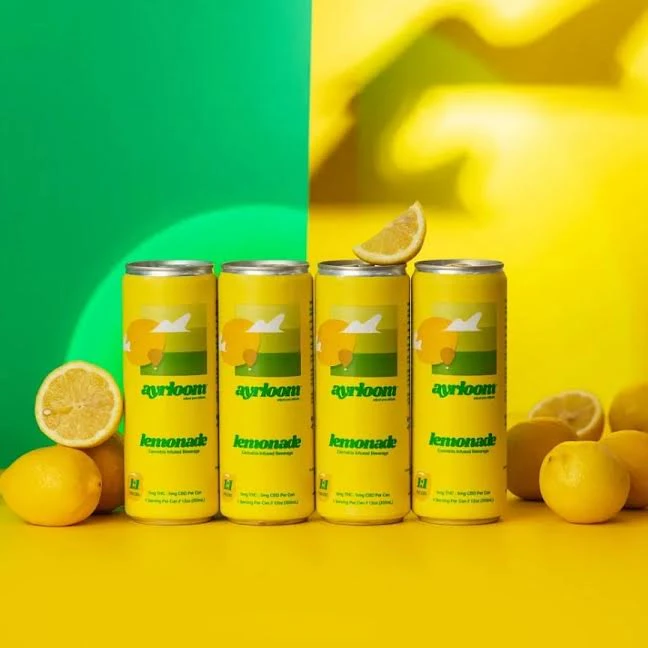 ayrloom - Ayrloom - 4 Pack - Lemonade 2:1 (10mg THC: 5mg CBD) - 40mg - 10mg x 4ct - Beverage Main Image