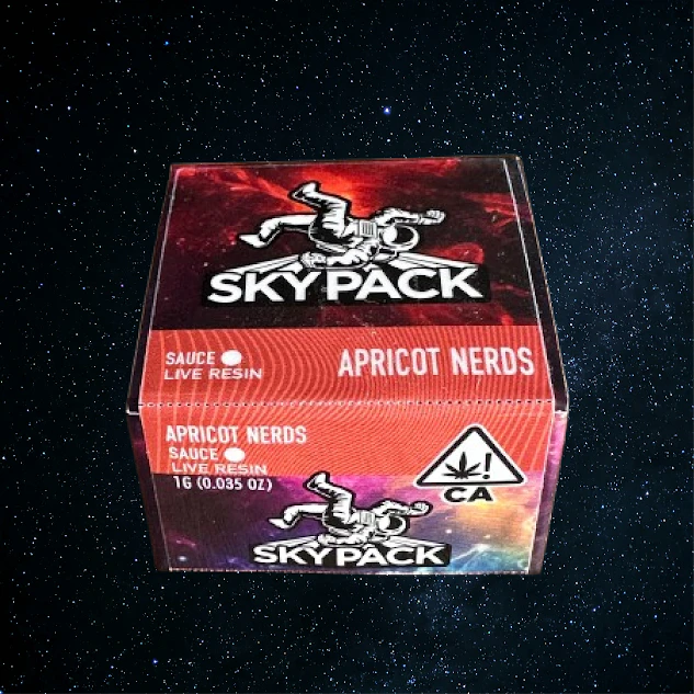 Skypack - Apricot Nerdz | Live Resin | Sauce Main Image