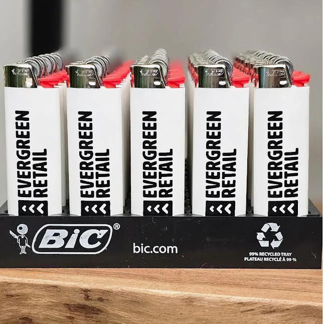 Evergreen Retail - Bic - Evergreen Retail - White Lighter - Acessories Main Image