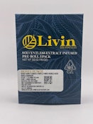 Honey Punch 5g Bubble Hash Infused 5 Pack Pre-Roll - Livin Solventless