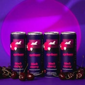 Ayrloom - 4 pack - Black Cherry Seltzer - 2:1 (10mg THC:5mg CBD) - Beverages