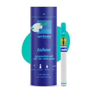 ayrloom - Ayrloom - Tahoe -  0.3g AIO Pen - 90% THC - Vape 