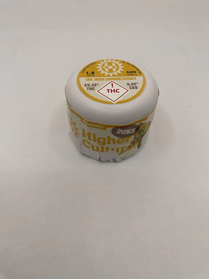 Higher Cultures - Canary Diamonds - Indica - Platinum Kush - 1g Main Image