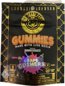 High Grade Farms; Grape Gushers 100mg/10ct Gummies