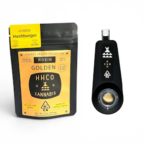 HHCo | Golden Dabgo | Live Rosin | Hashburger | .5g