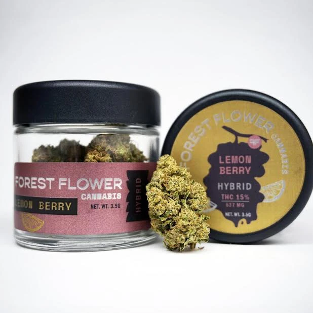 FOREST FLOWER - Forest Flower - Lemon Berry - 27.5% THC - 3.5g Dry Flower Main Image