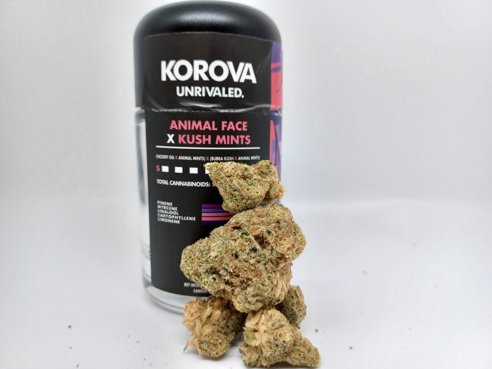 Korova Animal Face x Kush Mints 3.5g Los Alamitos Dispensary Menu