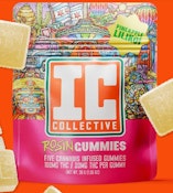 IC Collective | 5pk Rosin Gummies | Pineapple Lilikoi | 100mg