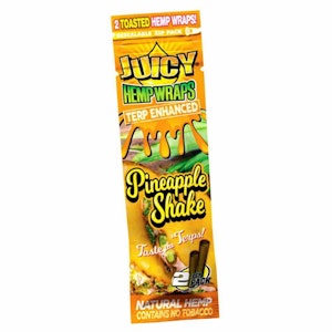 JUICY - Juicy Jay Hemp Wraps Pineapple Shake