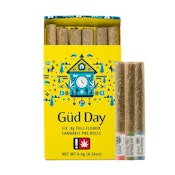 GUD | Gud Day | 6x .8g Multi Strain Preroll Pack