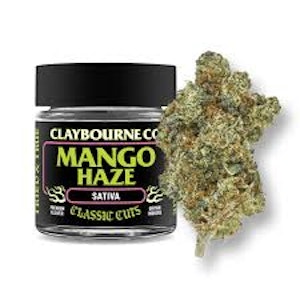 CLAYBOURNE CO. - Claybourne CC Mango Haze (S) Flower 3.5g