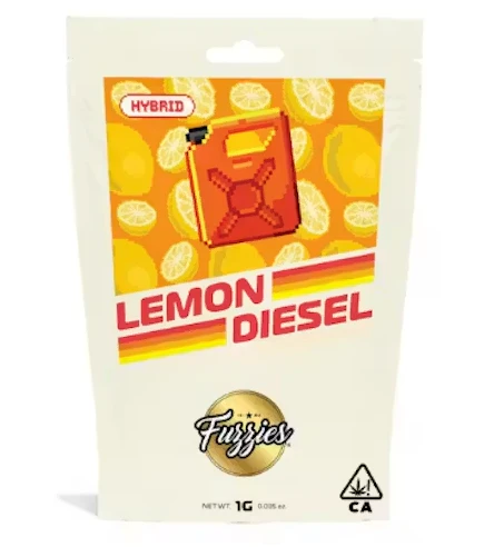 Fuzzies - FUZZIES: Lemon Diesel 1g AIO (H) Main Image