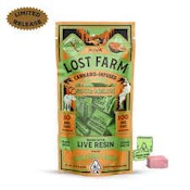 Lost Farm - Sour Melon Live Resin Chews 100mg