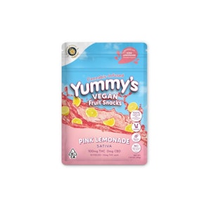 Glowing Buddha - Yummy's - Pink Lemonade | Yummy's Fruit Snacks 100mg | Glowing Buddha