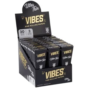 Vibes - Vibes - Ultra Thin King Size Cones (3pk)