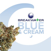 [MED] Breakwater | Blue & Cream | 7g Flower