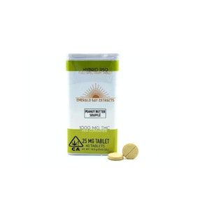 Peanut Butter Souffle - 1000mg - RSO Tablets - (H) Emerald Bay Wellness