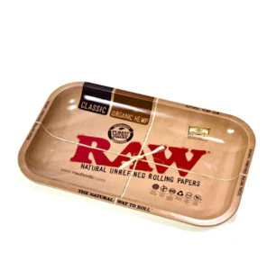 Raw  - RAW Metal Logo Rolling Tray 15" x 20" 