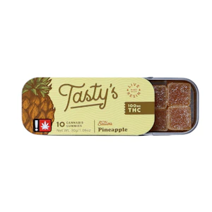 TASTY'S - Pineapple Gummies, 10 pack