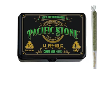 Pacific Stone - [Pacific Stone] Prerolls 14 Pack - 7g - Cereal Milk (H)