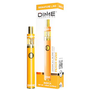 DIME INDUSTRIES - Dime Industries Peach Kush Disposable Vape 1g