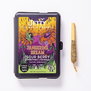 JETTY EXTRACTS - Infused - 5pk - Tangerine Dreamx Sour Berry (H) - Jetty