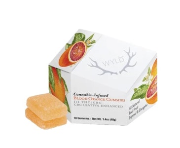 WYLD - [WYLD] CBC Gummies - 100mg - 1:1 Blood Orange (S)