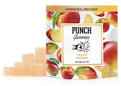 Peach Mango Gummies - 100mg