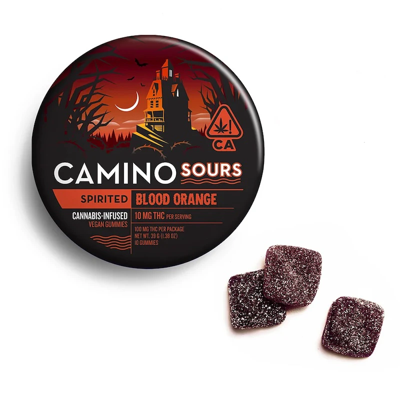 Camino - Sours Blood Orange - (Spirited) Gummies - 10 ct - 100mg - Camino Main Image