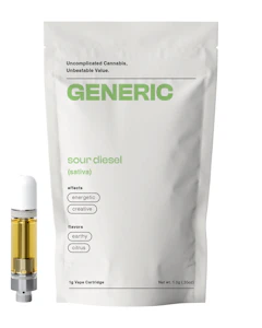 Generic From Contract Canna - Generic | Cartridge | Sour Diesel | 1g