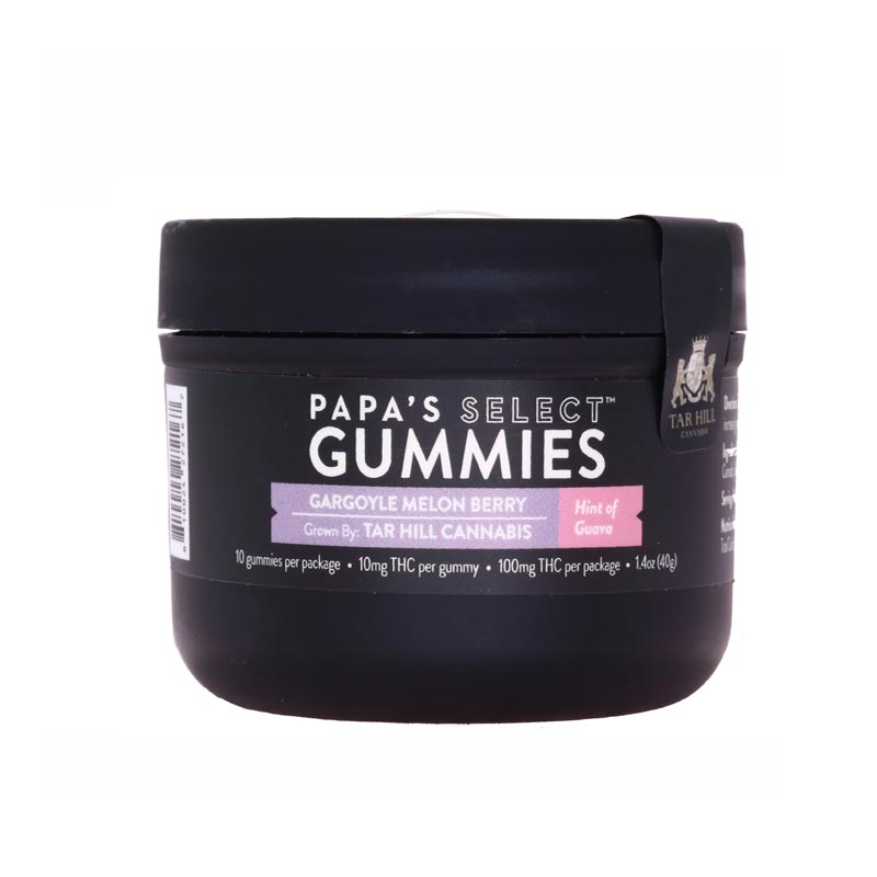 Papa's Select Gargoyle Melon Berry, Hint of Guava Gummies 100mg Los Alamitos Dispensary Menu
