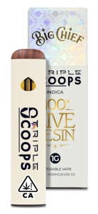 Big Chief Extracts - Triple Scoops (I) | 1g Disposable | Big Chief