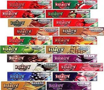 JUICY JAY'S - Juicy Jay's Flavored Rolling Papers - 1¼" - 24ct - Chocolate Chip Cookie