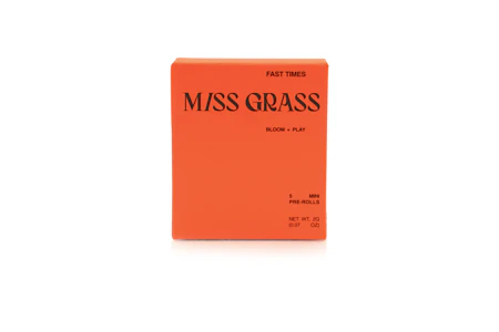 MISS GRASS - Fast Times Mini 5pk Pre-Rolls - 2g