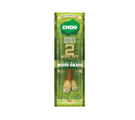 Endo - Double White Grape Wood Tipped Hemp Wraps