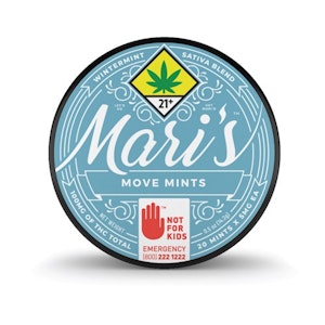 Northwest Cannabis Solutions - Mari's Mints | Wintermint | Sativa | Move | DOH | 20pk