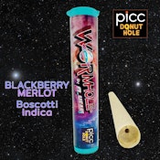 Picc x O-YEAH! | Blackberry Merlot Boscotti Donut Hole | Infused Pre-Roll | 1g