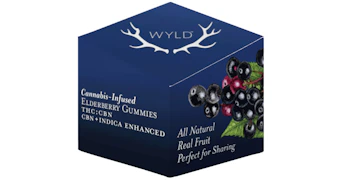 Wyld - Elderberry 2:1 THC:CBN Gummies - 150mg