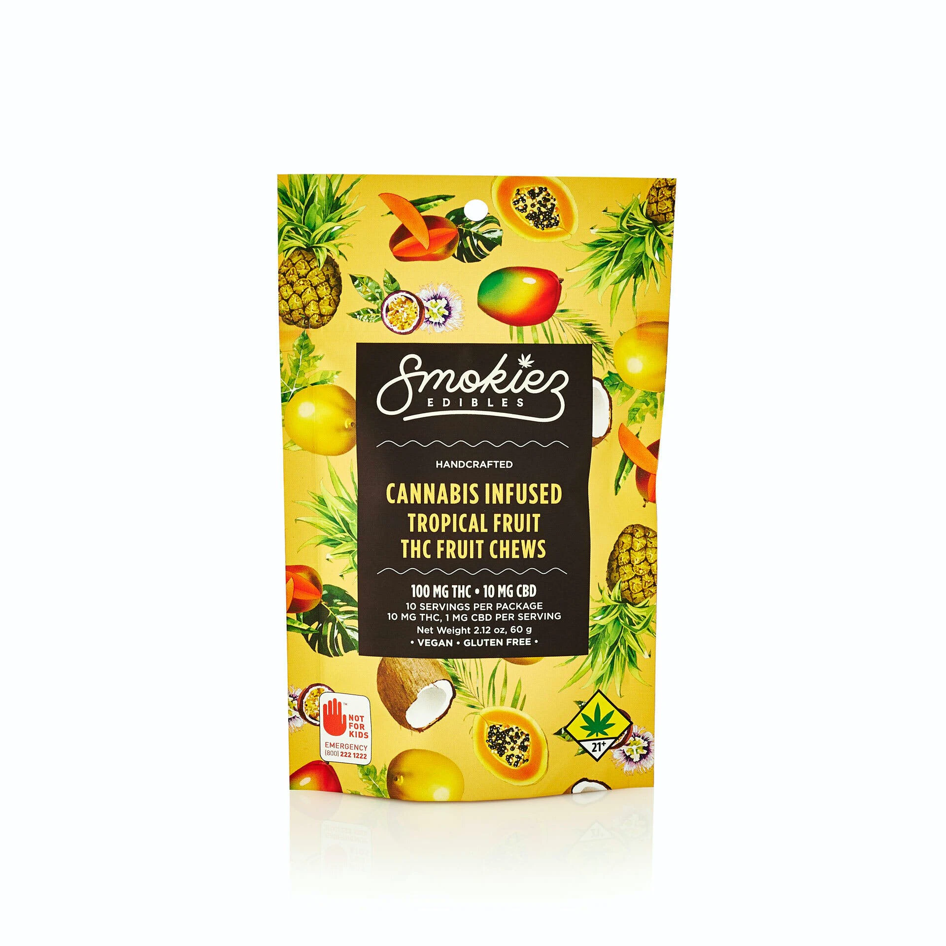 Smokiez Edibles - Tropical Fruit Gummies Main Image