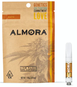 ALMORA FARMS - Almora Live Resin Cartridge 1g - Sour Berry 77%