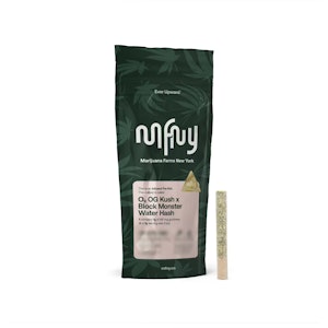 MFNY - MFNY | O2 OG KUSH X BLOCK MONSTER WATER HASH PRE-ROLL