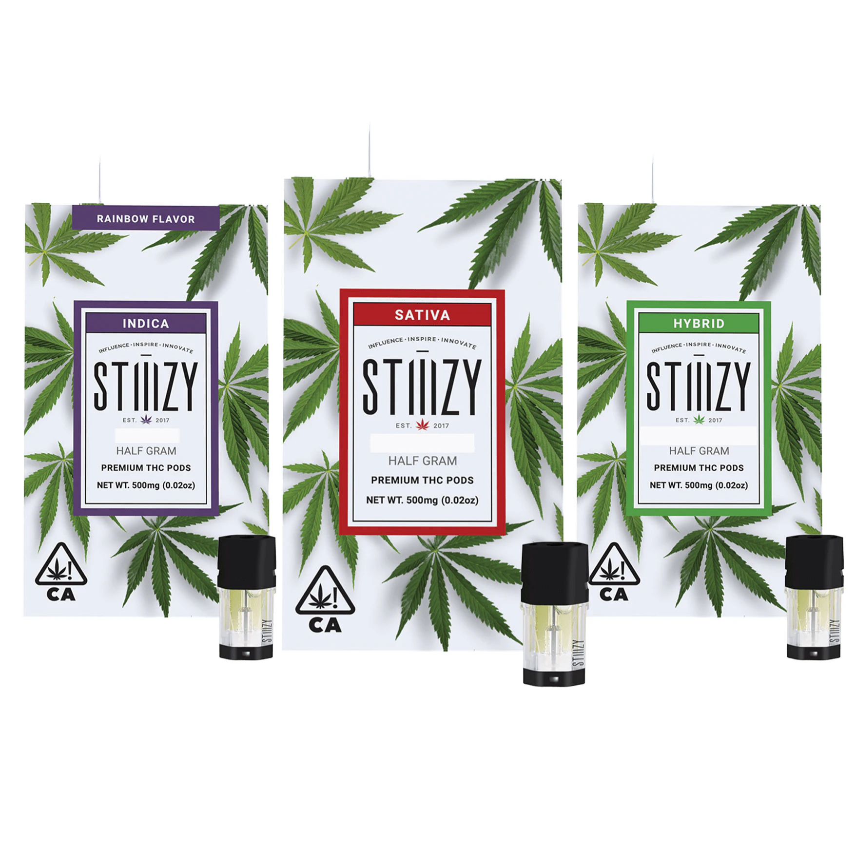 STIIIZY - Bundle 3 Pack - Stiiizy Half Gram Pod Variety (1.5g) [hidden] Main Image