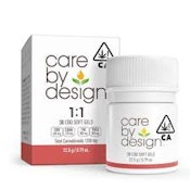Care By Design 1:1 Soft gels (CBD/THC) 30-CT 1200mg