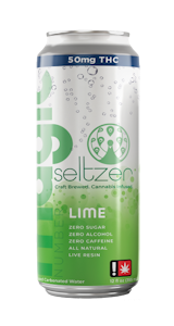 Lime Seltzer Water, 50mg