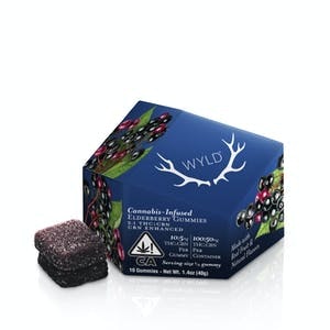 WYLD - Wyld Gummies Elderberry CBN 2:1 