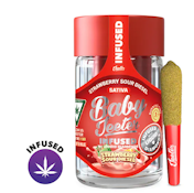 JEETER: *NEW* Strawberry Sour Diesel Quad-Infused Baby Jeeter .5g Pre-Roll 5pk/2.5g (S)