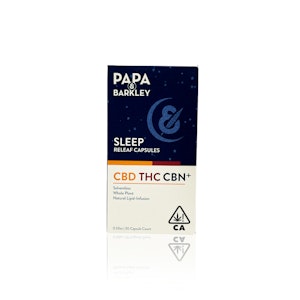 PAPA & BARKLEY - PAPA & BARKLEY - Capsules - Sleep - CBD:THC:CBN - 30-Count