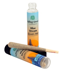 ROLLING GREEN CANNABIS - Rolling Green - Blue Dream - 23.63% THC - 1g Pre Roll