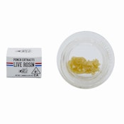 1g Key Lime Pie Cold Cured Live Rosin Badder - Punch Extracts